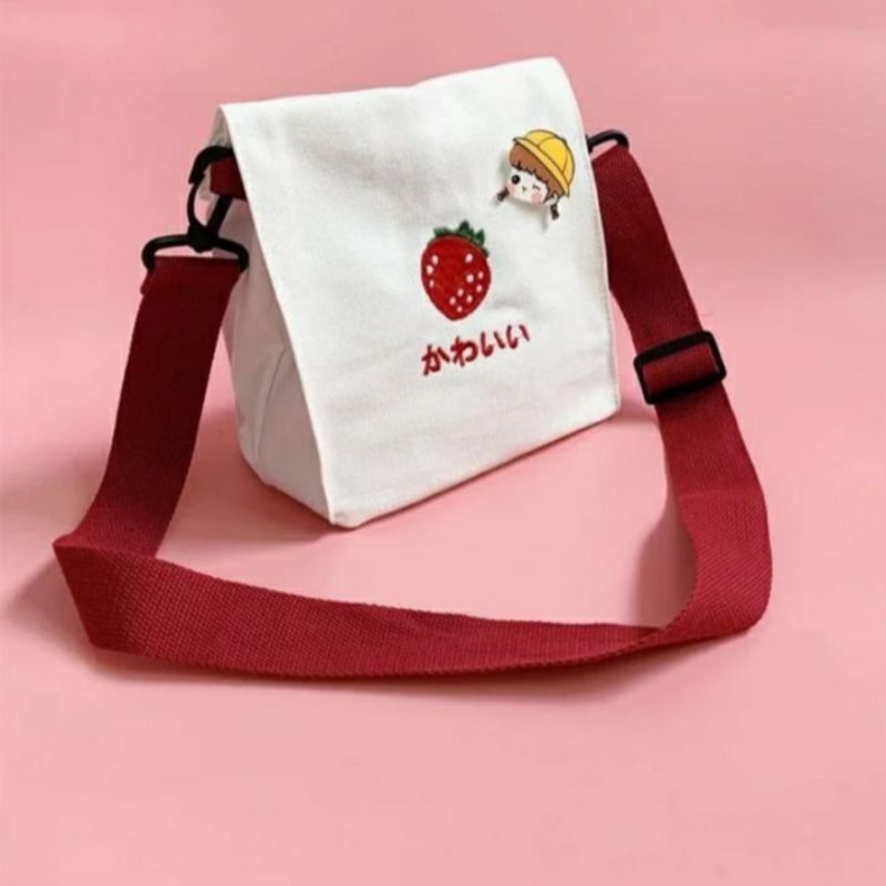 N_B_S / BERRY TAS SLEMPANG WANITA SLING BAG TAS SELEMPANG MINI TAS SELEMPANG KEKINIAN SIMPLE TRENDY