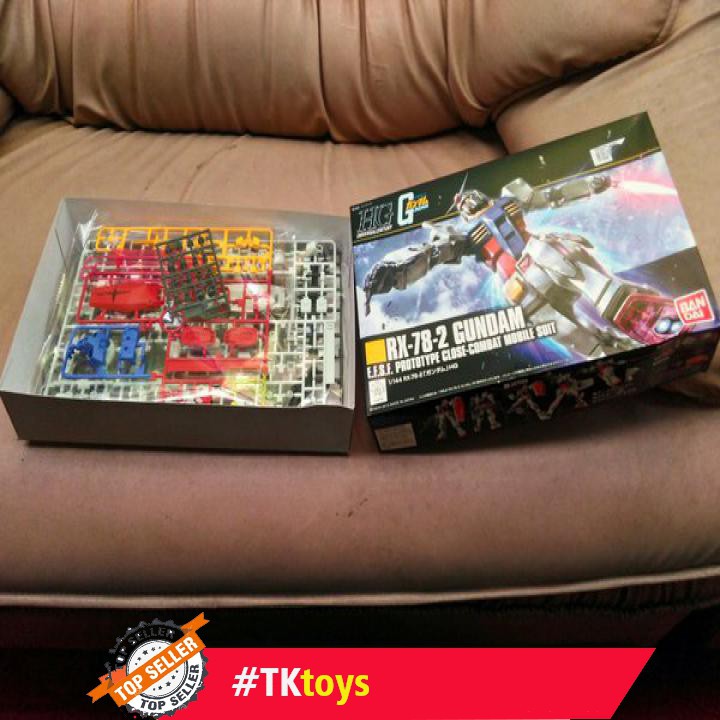 Model Kit Mainan Hguc Rx 78-2 Gundam Revive