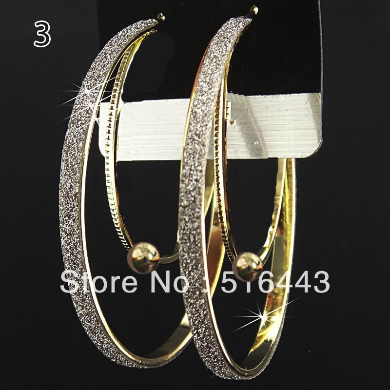 Anting hoops wanita kekinian ala korea model Ring 253