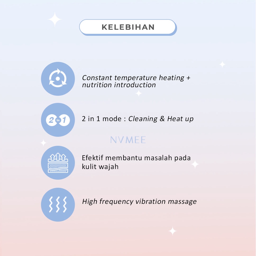 NVMEE - Rejuvenation Machine Alat Perawatan Pembersih Wajah Mesin Elektrik Meremajakan Kulit-1