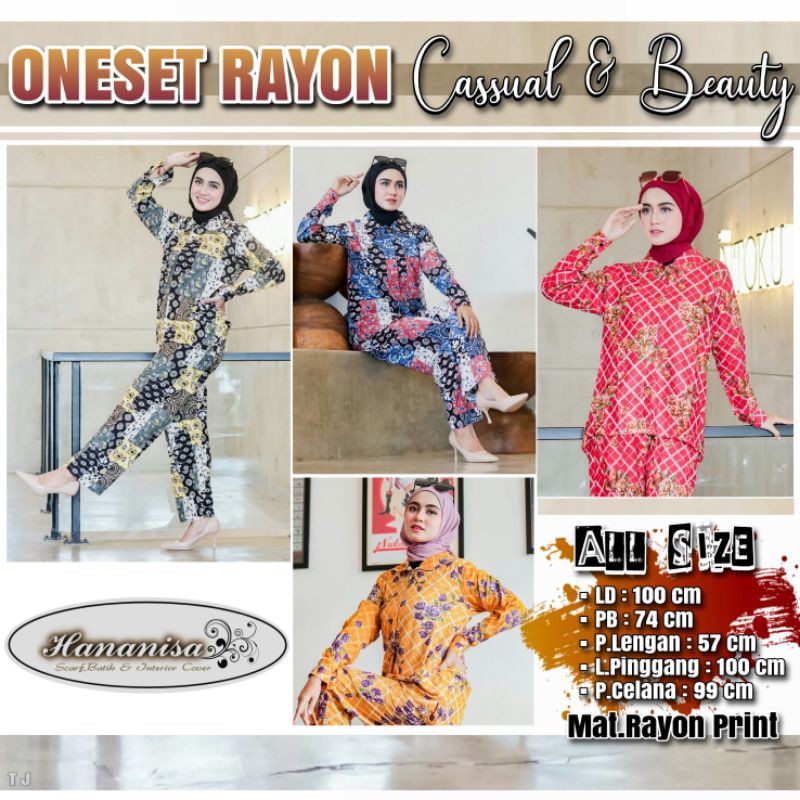ONE SET BATIK WANITA PIYAMA SHOPEE HAUL