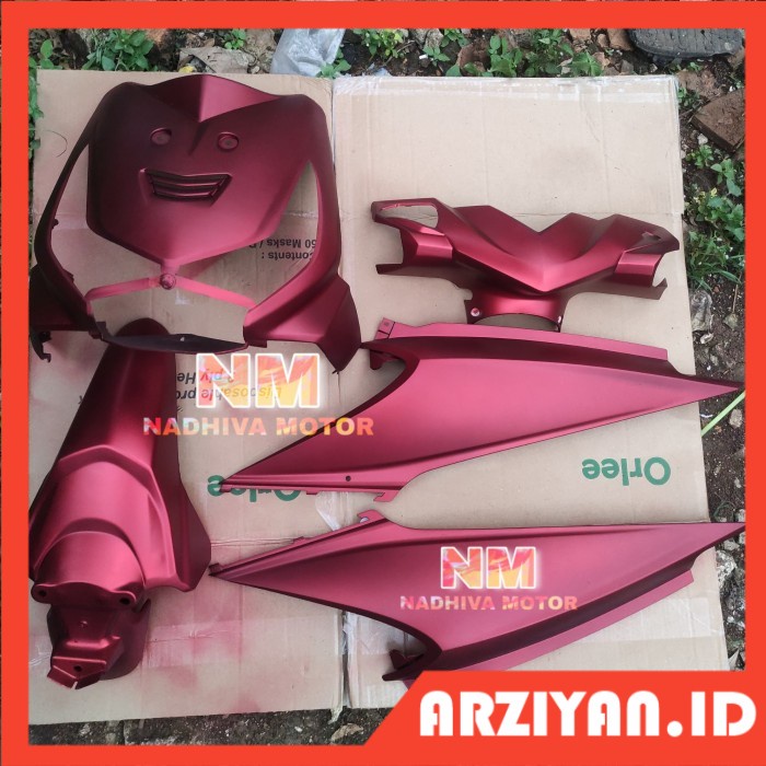 full body halus beat karbu merah doff