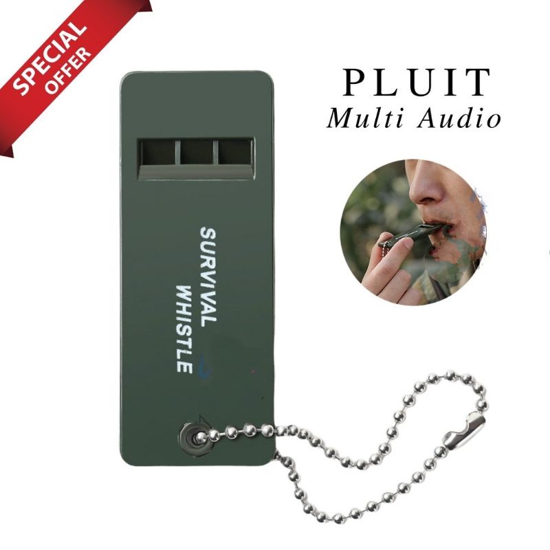 Pluit Gantungan Kunci Peluit Parkir Pelatih Coach Pelatih Keychain Whistle Survival Sempritan