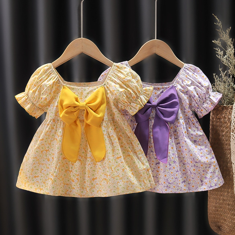 Dress Bayi Baju Anak Bayi Perempuan Gaun Pesta Anak Bayi Cewek Pakaian Bayi Perempuan Import-7