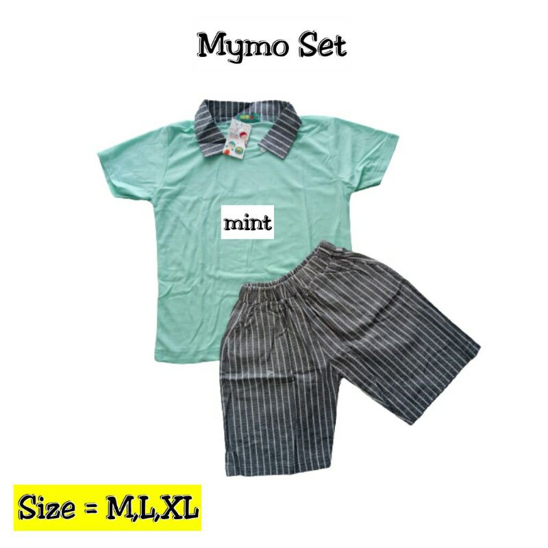 Mymo set 6-10tahun gudang.clodi setelan anak laki-laki