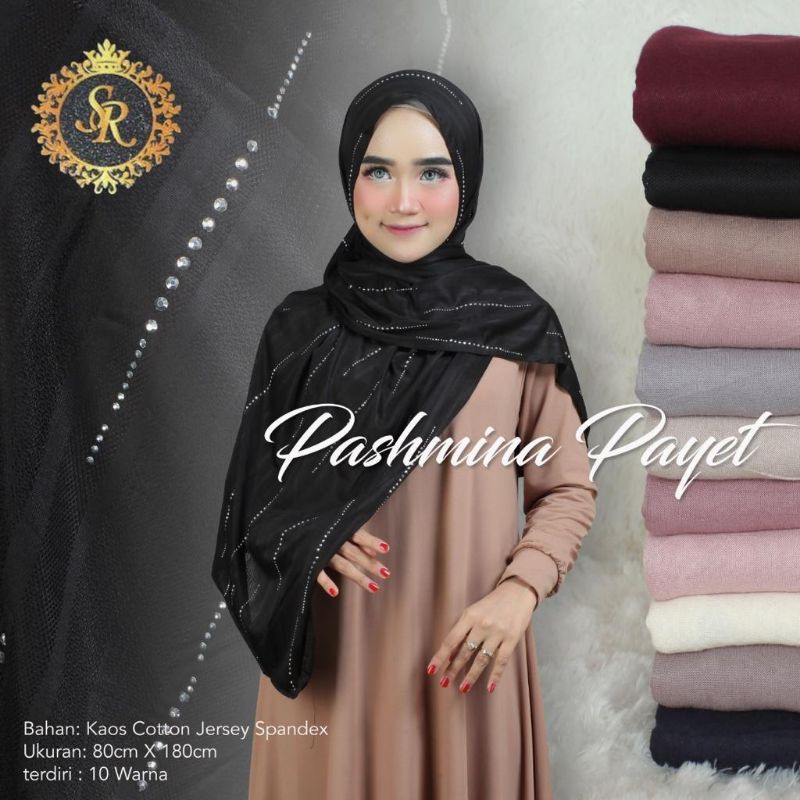 Pasmina Kaos/Jersy Payet Isi 10 Pcs