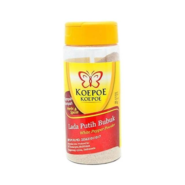 

KOEPOE KOEPOE Lada Putih Bubuk 85 gram