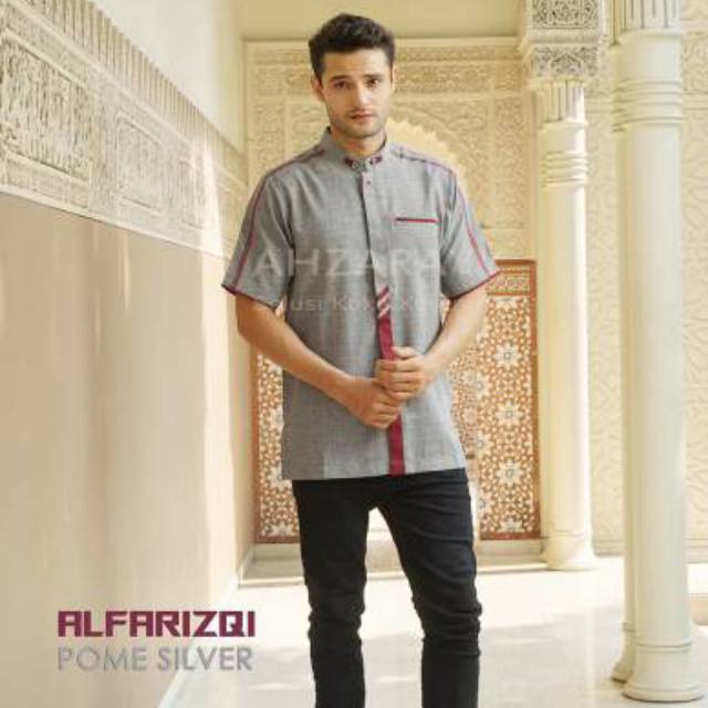 Baju Koko Kemko Original Ahzarayy Ied Series Kemko Terbaru Ahzarayy