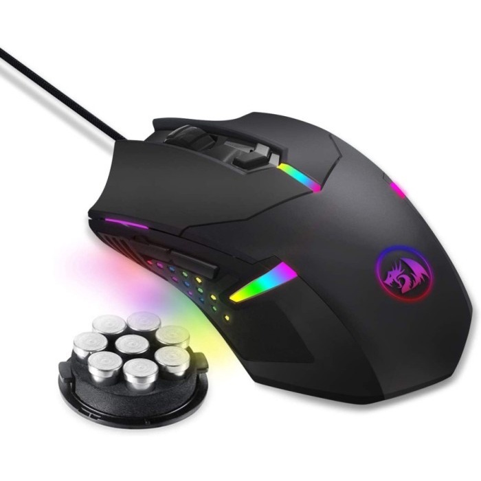 Redragon Centrophorus M601 RGB - FPS 7200 DPI Gaming Mouse