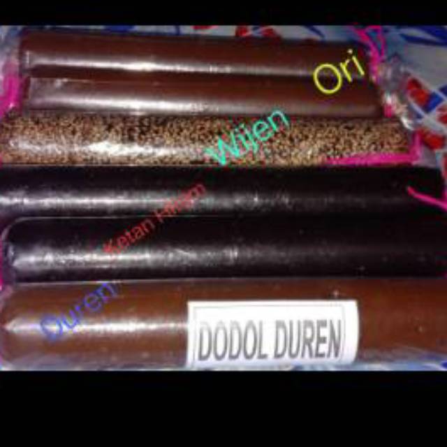 

Dodol Betawi Ketan Putih/Ketan Hitam/ Wijen/ Duren/berat 1kg