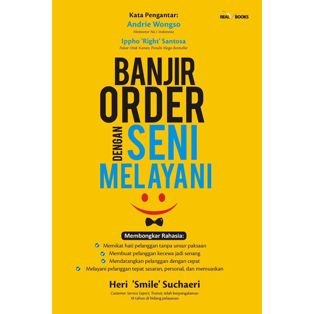 Banjir Order dengan Seni Melayani - Buku Motivasi Buku Pengembangan Diri.BEST SELLER