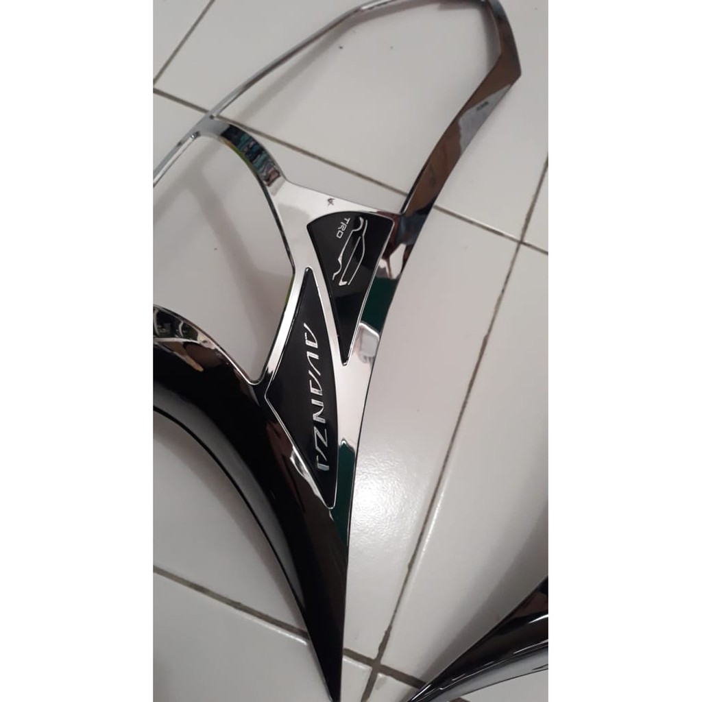 Paket Garnish Depan Belakang Avanza 2015 - 2017 Chrome