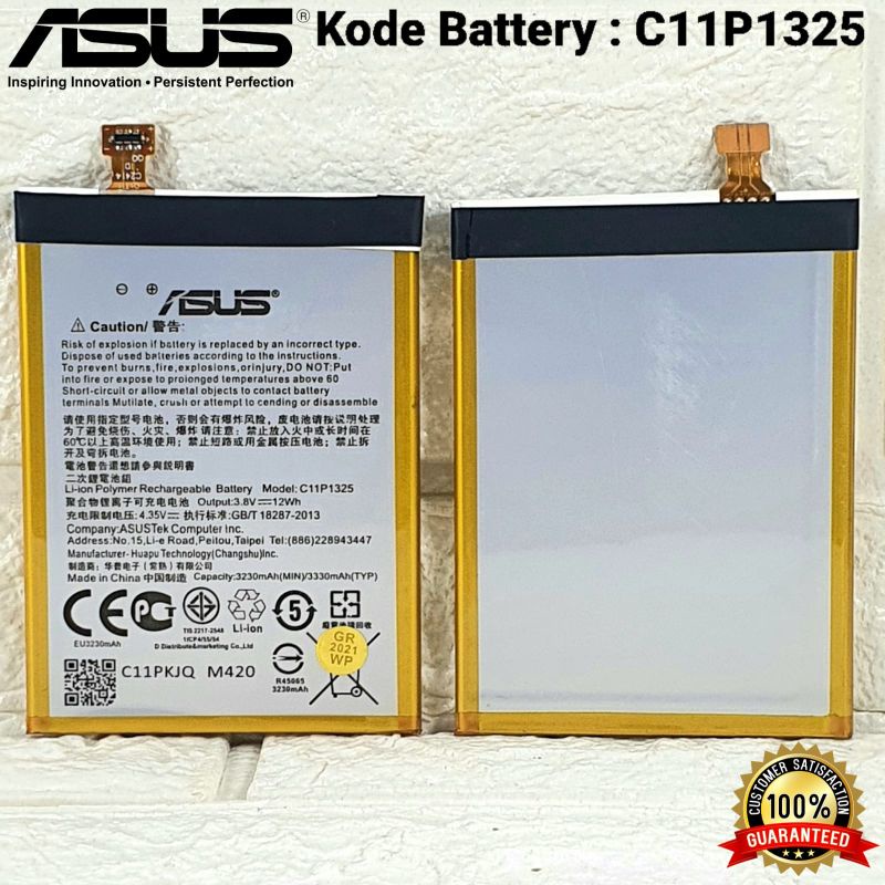 Baterai Original ASUS Zenfone 6 A601CG T00G C11P1325