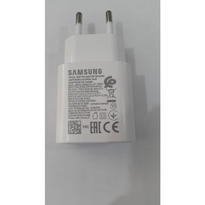 Charger Samsung S21 Plus S21+ S21 Ultra 25W Original100% (Tanpa kabel)