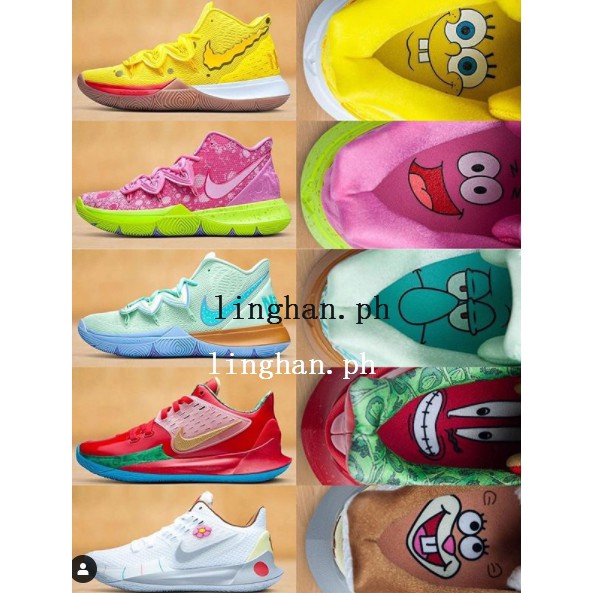 Jual Nike Kyrie 5 Nickelodeon SpongeBob Jakarta Pusat