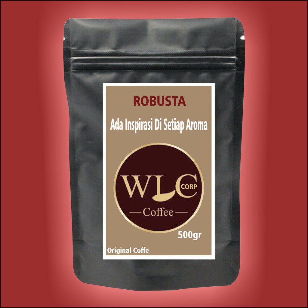 

500gram Kopi Bubuk Hitam Robusta / Kopi Original Robusta Posong / Kopi Robusta Murni Temanggung