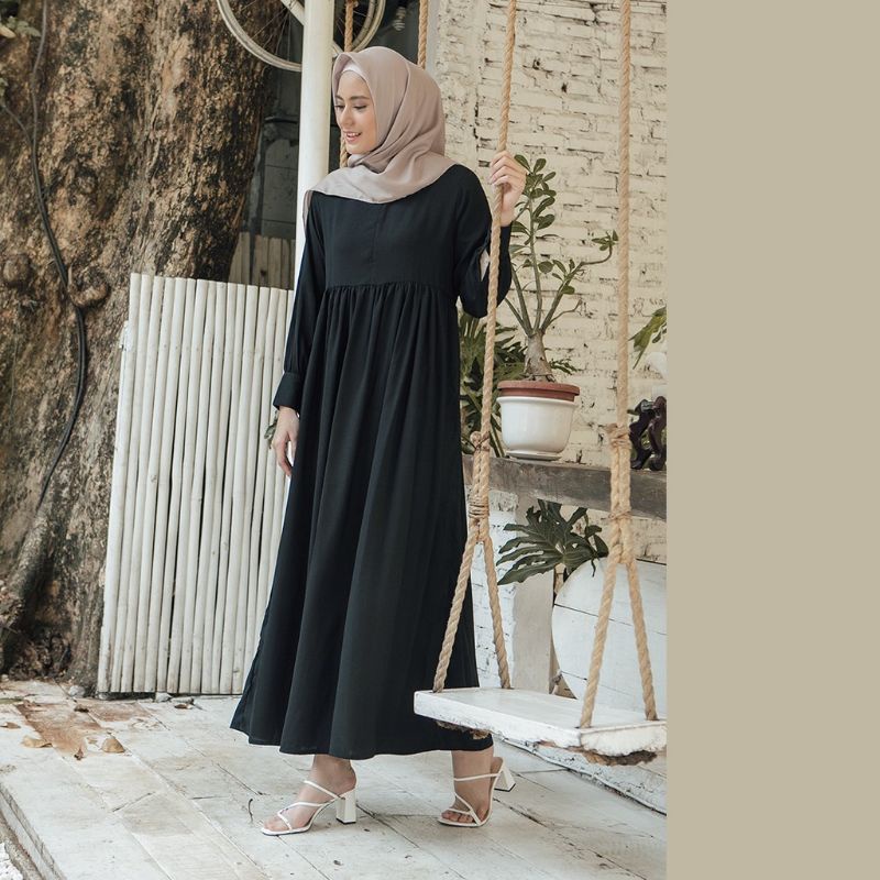 Midi dress busui (Rayon twil)