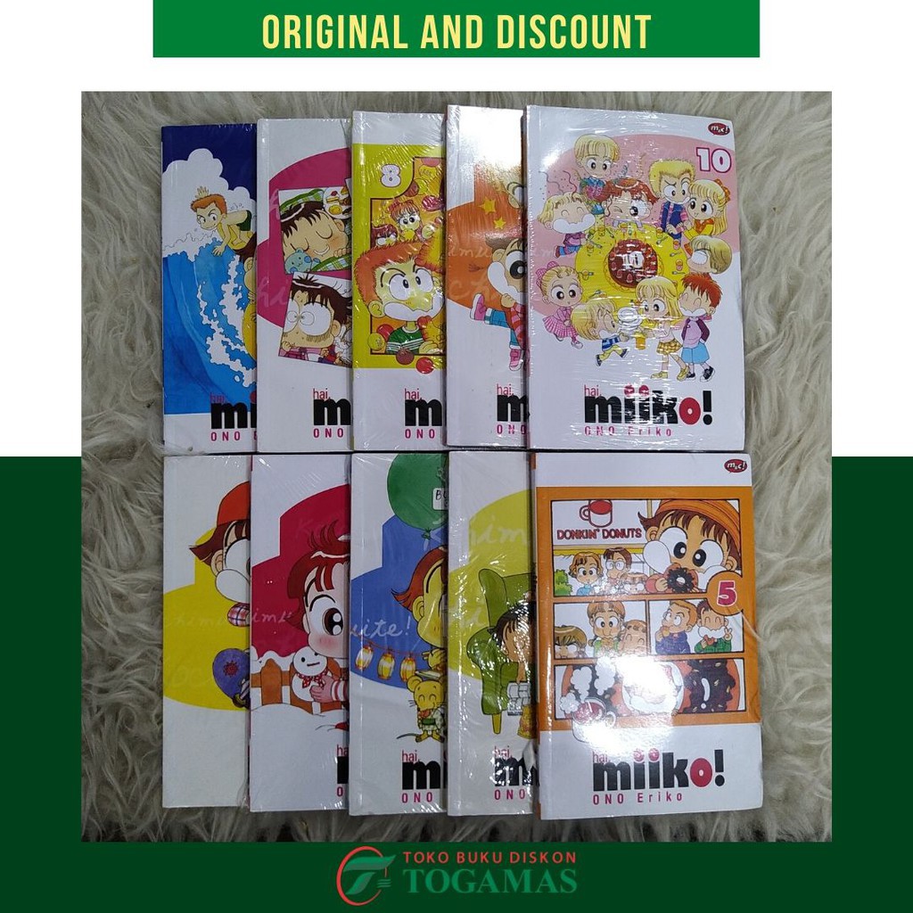 READY STOCK  KOMIK HAI MIIKO 33 // 32 // 31/30/29/28/27/26/25/24/23/22/21