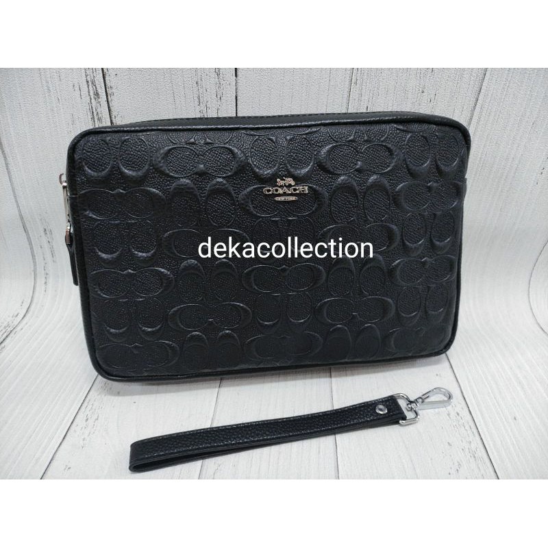 HAND BAG PRIA WANITA COACH TAS TANGAN COACH CLUCTH COACH
