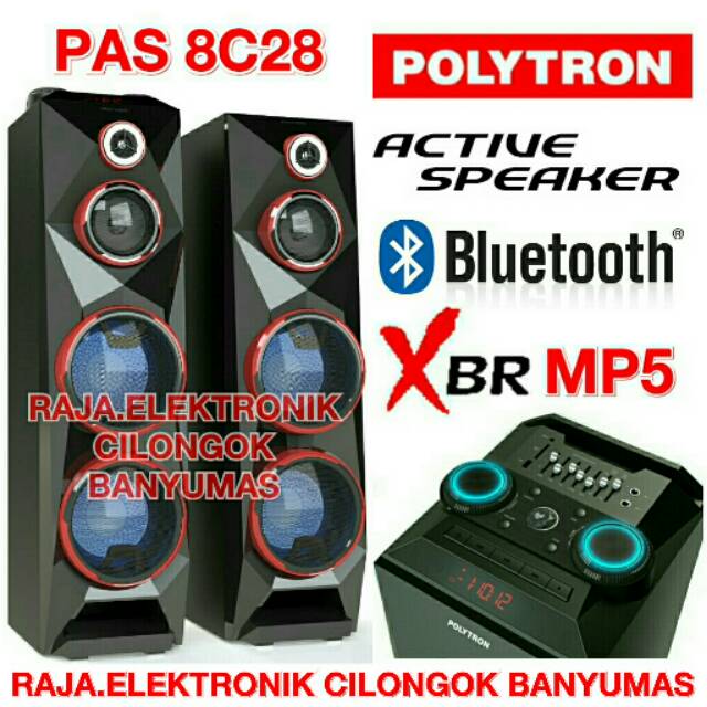 Harga speaker aktif polytron pas 8c28