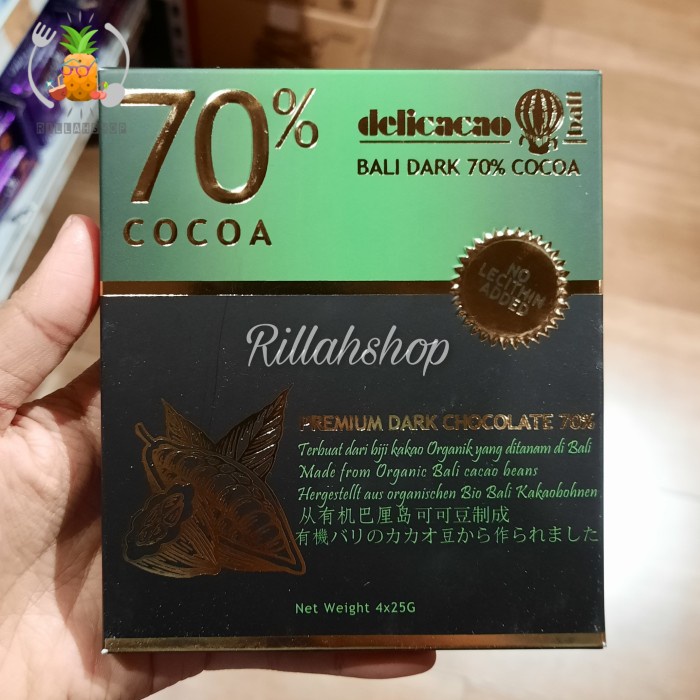

Delicacao Bali Premium 70% Dark Chocolate