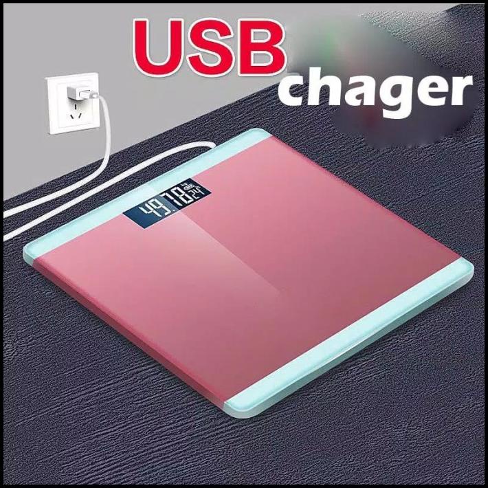 Timbangan Badan Usb Charger Timbangan Digital Timbangan