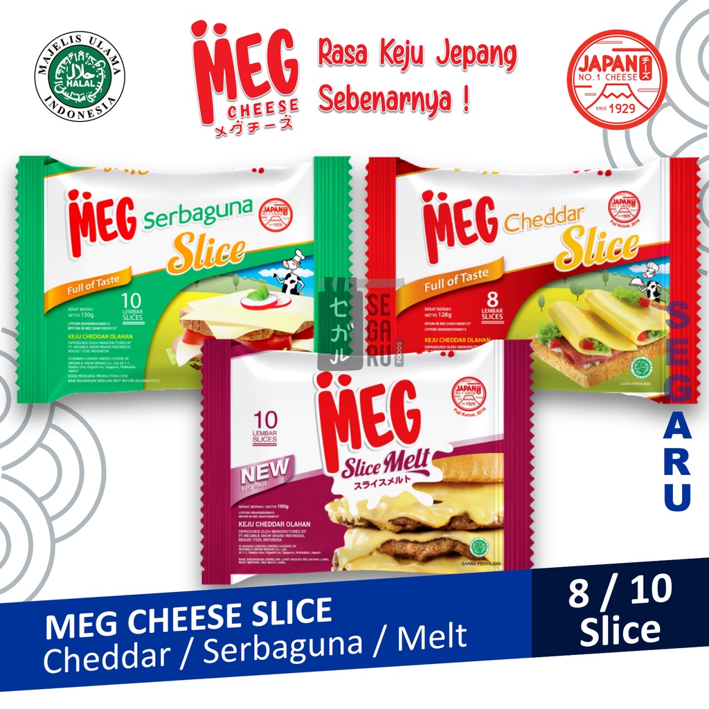 MEG Cheese Keju Jepang Slice