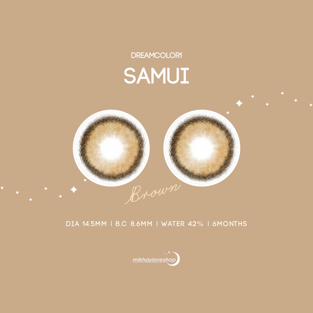 Softlens Samui Brown | Dreamcolor1 [Mikhayloveshop]