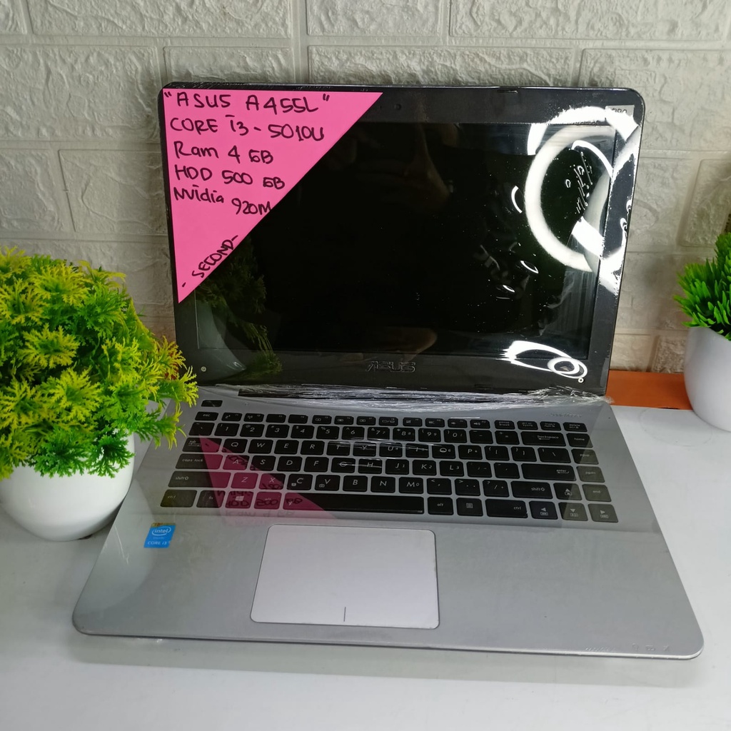 Jual ASUS A455L CORE I35010U RAM 4GB HDD 500GB NVIDIA 920M 14 INCH