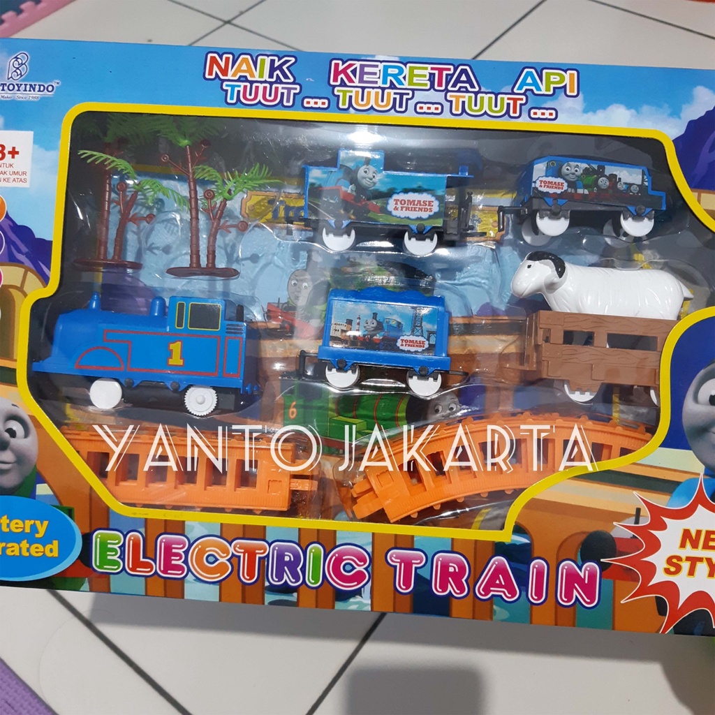 MAINAN REL KERETA API TRAIN PLAY SET