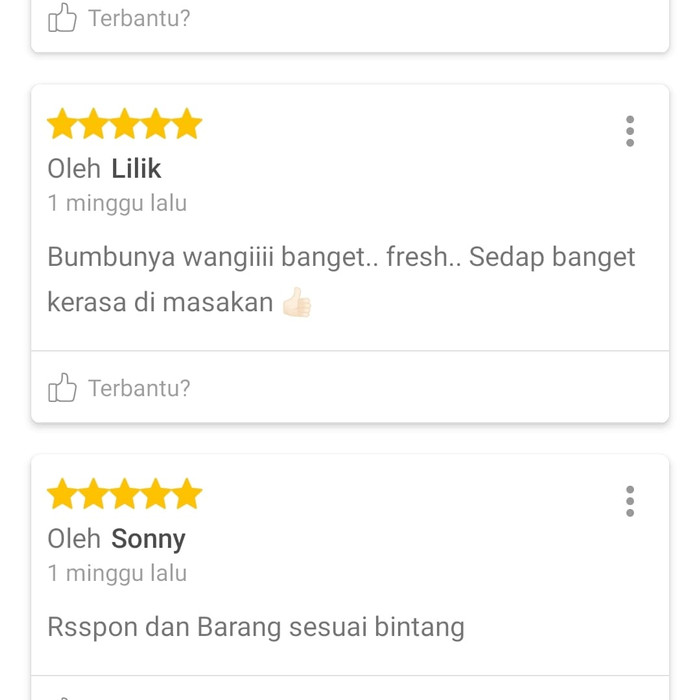 

New Arrival - Bumbu Ngohiong Nyonya Kho (Organik Kualitas Super Premium)