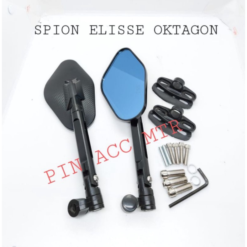 Spion Tomok Elisse Model Rizoma NMAX Aerox 155 Lexi PCX150/PCX160 VARIO 110/125/150/160 DIL UNIVERSAL