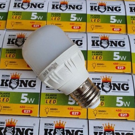 LAMPU LED 5W MEREK KING KONG