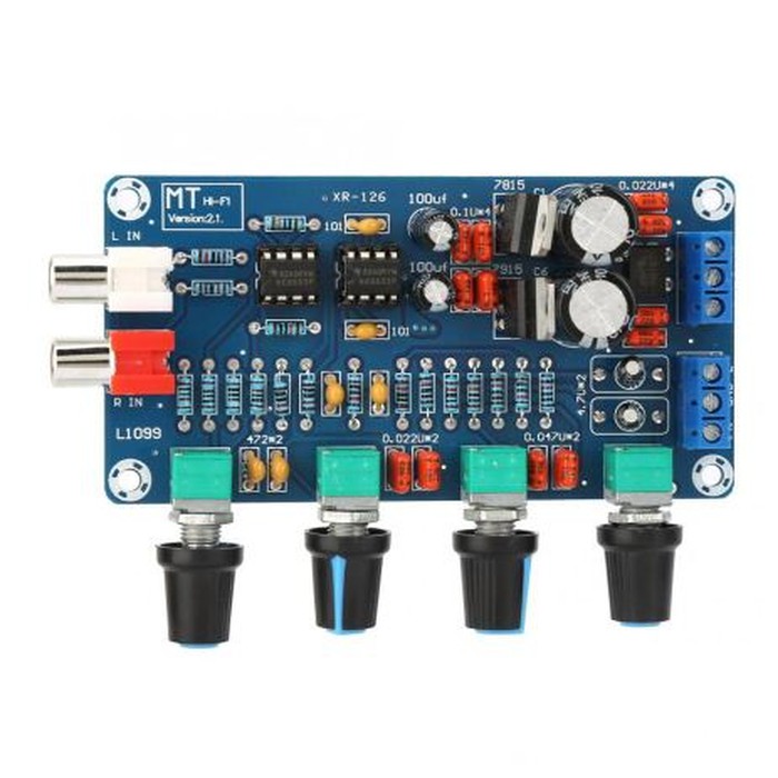 XH-M164 2 Ch NE5532 Tone Control Board Preamplifier Preamp