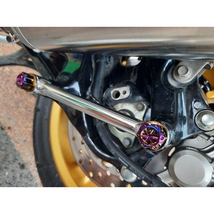 Pemanis Breket Arm Pelindung Jalu Knalpot Nmax155 Old Aerox Lexi All New Nmax2020 PCX Aksesoris Nmax-3