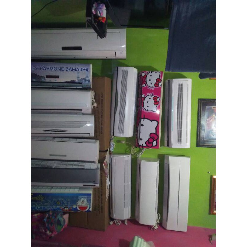 Unik TERMURAH...KIPAS ANGIN AC SPLIT auto+remot uk 2pk polos Terlaris