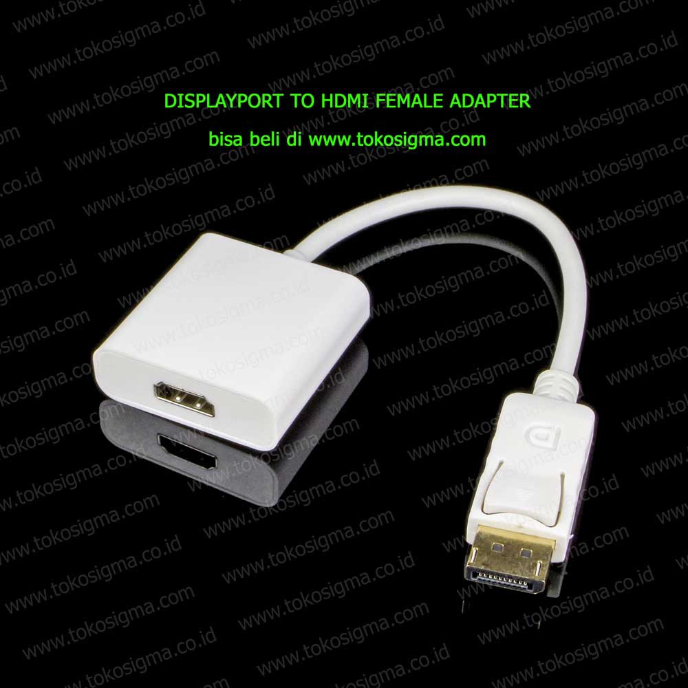 DISPLAYPORT DP TO HDMI female CABLE ADAPTER