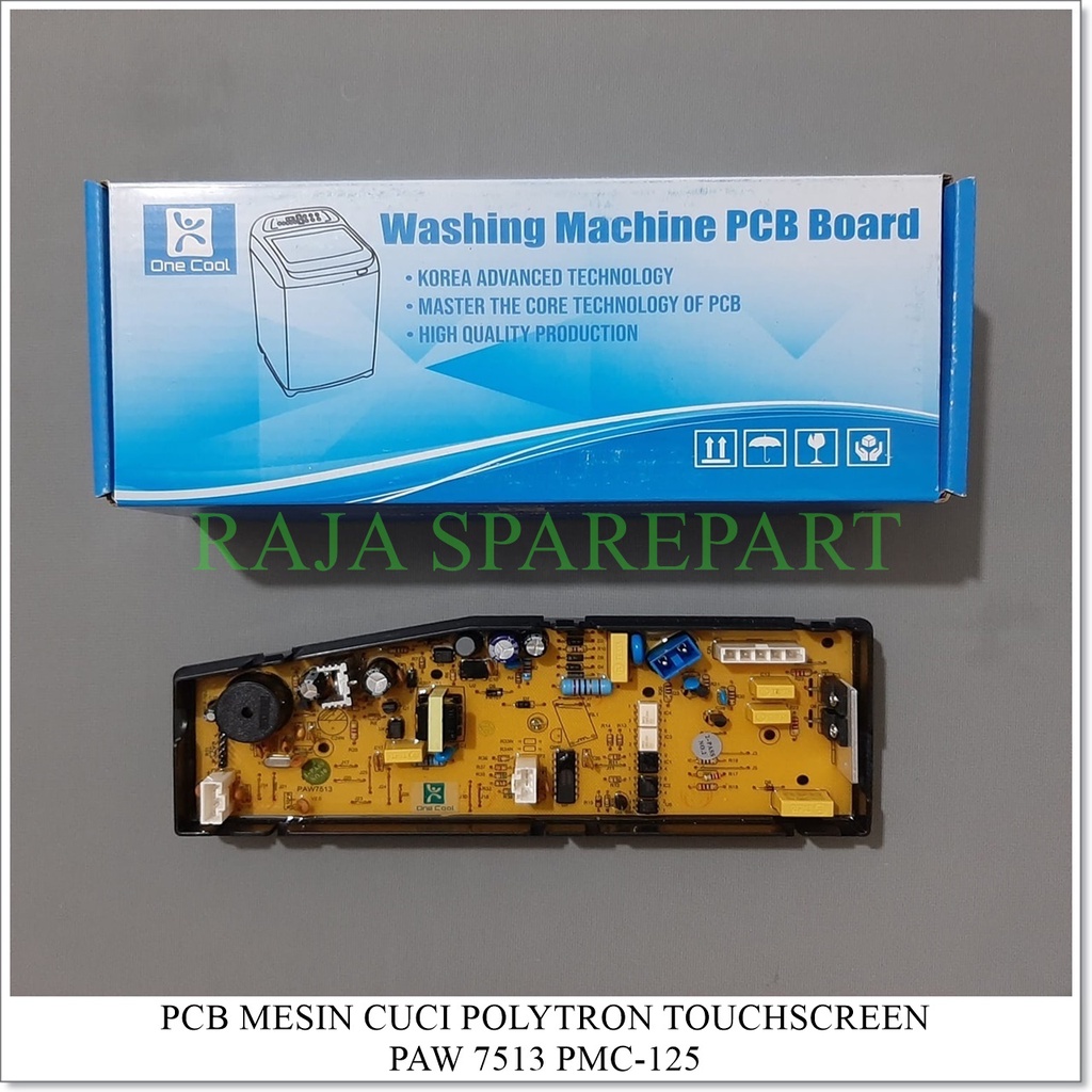 PCB/Panel/Modul Mesin Cuci Polytron Touchscreen PAW7513 PMC-125