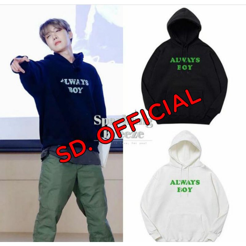 Jaket Hoodie Jumper BTS J-HOPE Always Boys