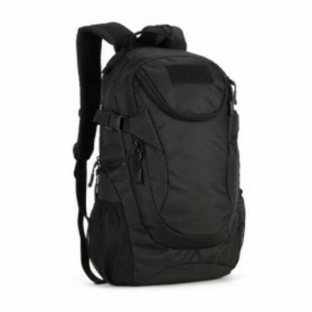 Tas Ransel Tahan Air Desain Militer 25L - Black OMBG17BK