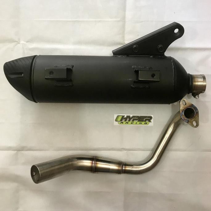 Knalpot AHM Original Malaysia (Model Tsukigi) - Beat / Scoopy / Spacy