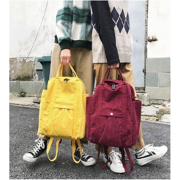[LOKAL] DOMMO - D1136 BACKPACK MARIO DARI JAKARTA Tas Ransel 2in 1 Fashion Korea Morymony