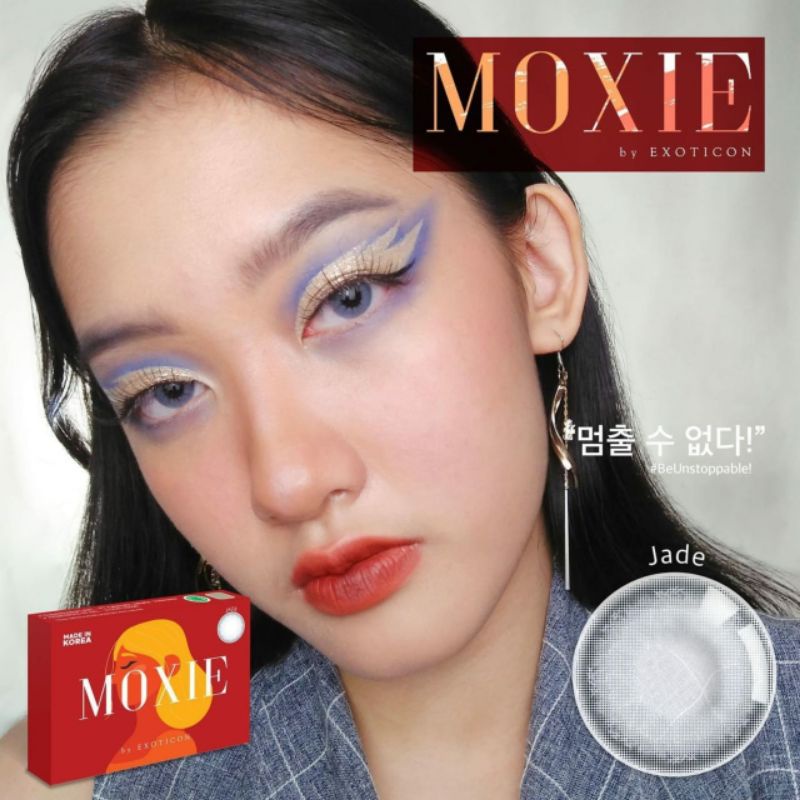 Softlens X2 MOXIE 14.5 MM by Exoticon warna JADE NORMAL Soflen MOXIE 14.5MM Normal by Exoticon Softlen Soflens Warna