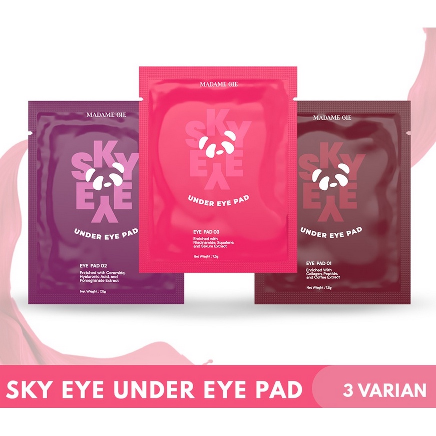 Madame Gie Sky Eye Under Pads - Luminous Lip Pad