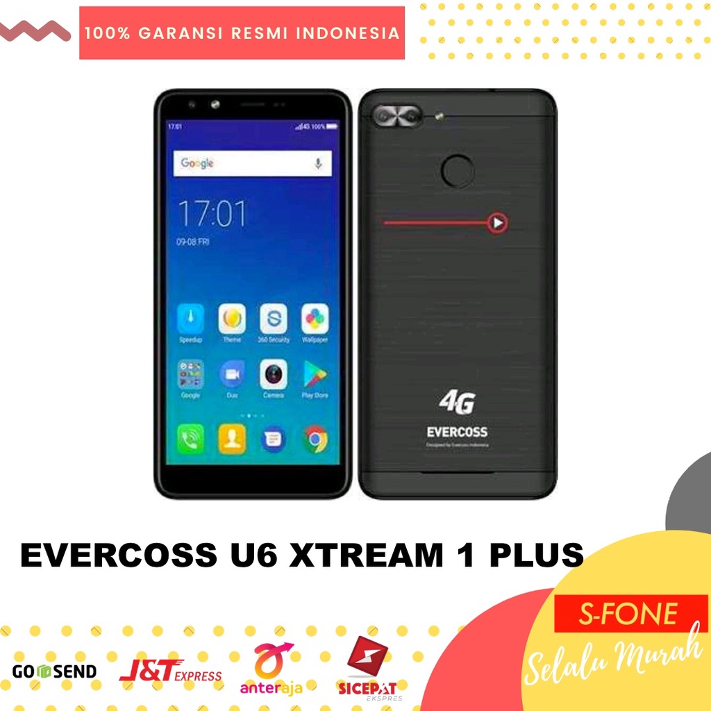 Evercoss Xtream 1 Plus U6 Garansi Resmi