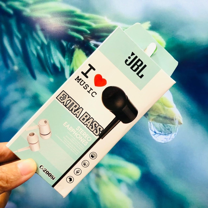 HANDSFREE EARPHONE C200Si JB PUREBASS STEREO PROMO SEN
