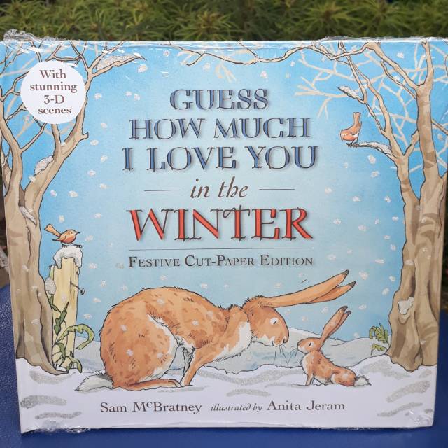 Guess How Much I Love You in the Winter Festive Cut-Paper Edition
