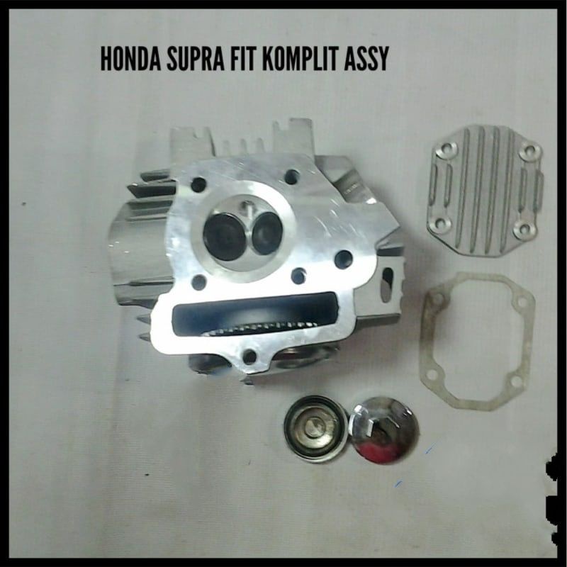 CYLINDER HEAD DEKSEL KOMPLIT SET SUPRA FIT LEGENDA REVO 110