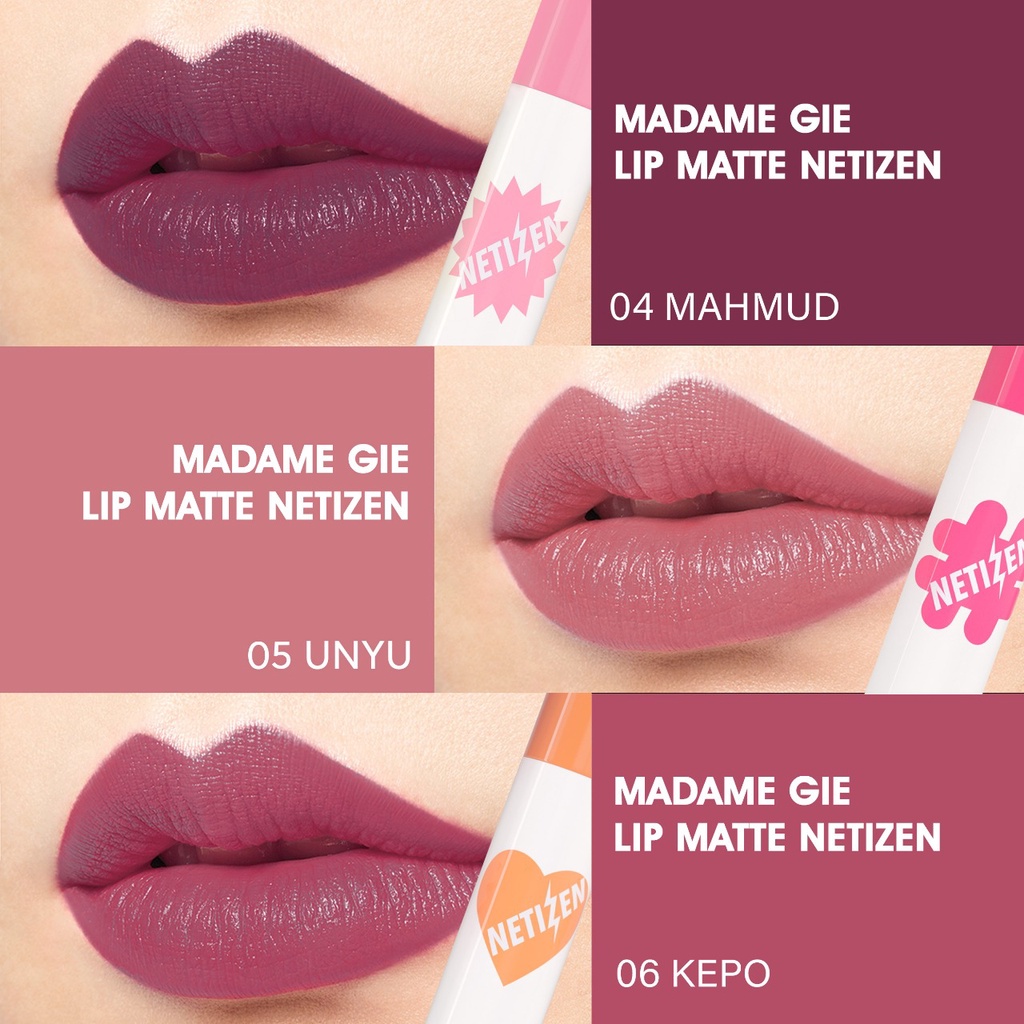 Madame Gie Netizen Lip Matte