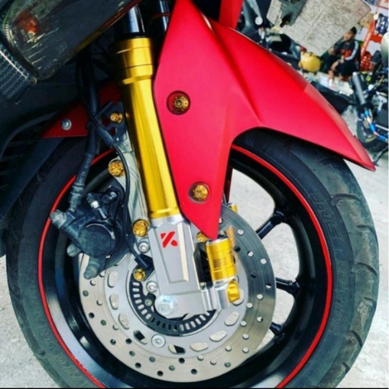 Up Side Down Nmax Ktc Kytaco Shock Depan Nmax New Nmax Old Up Side Down Full Cnc High Quality